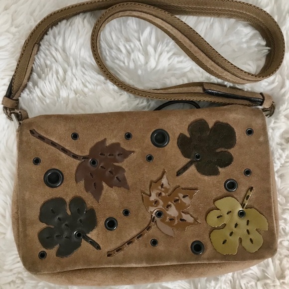 Prada Handbags - 🍂🍁 Prada Suede Autumn Leaf Shoulder Bag 🍁🍂